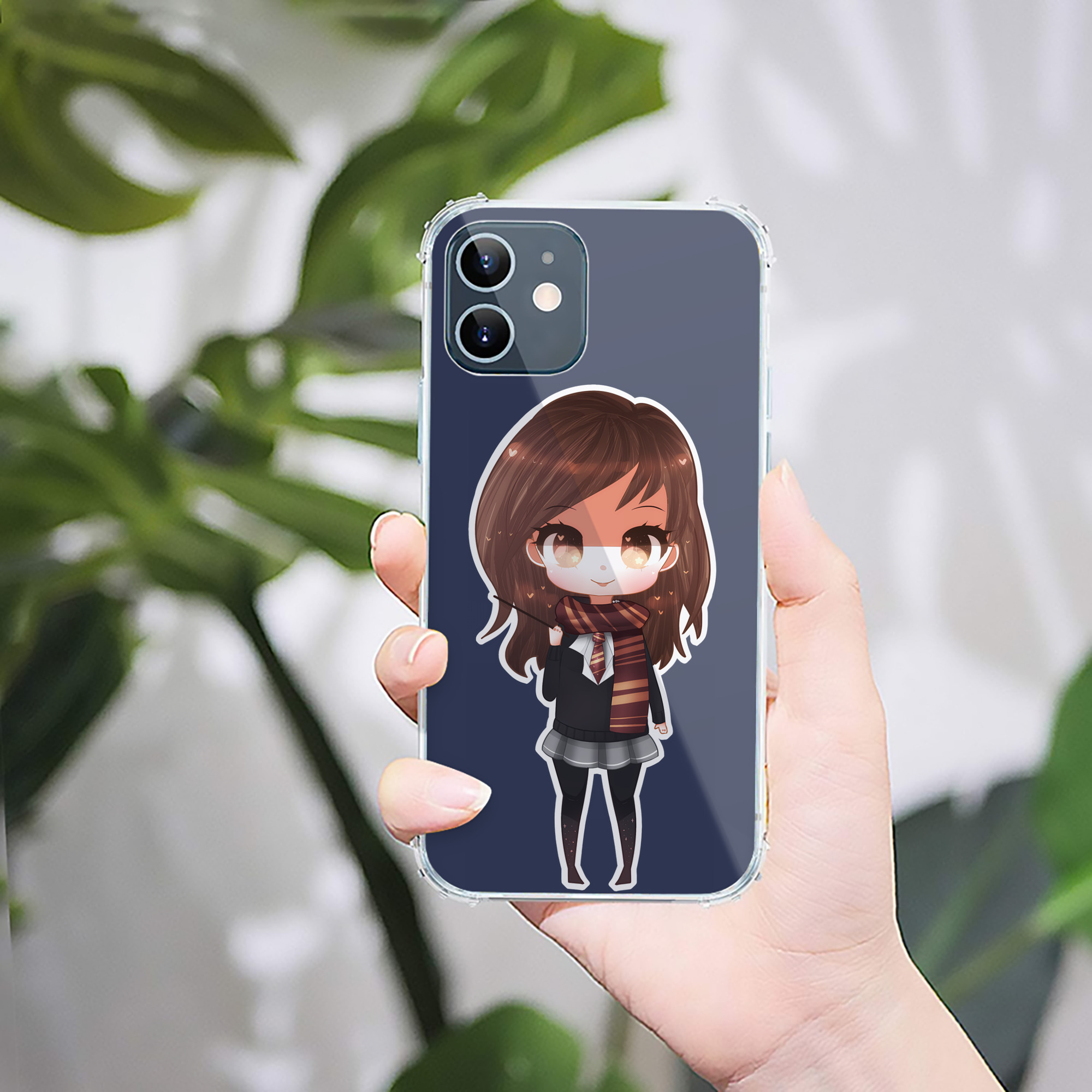 （画像用） Harry Potter ハリー・ポッターシリーズ 【iPhone 12シリーズ対応】透明スマホケース（クリアソフトケース）